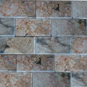 ĐÁ MARBLE VÂN HỒNG 10x20 CM