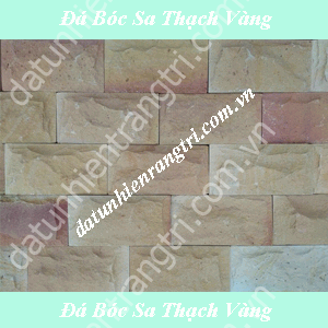 ĐÁ BÓC SA THẠCH VÀNG 10x20 CM