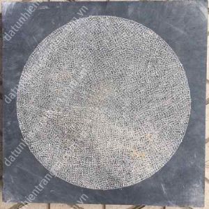 ĐÁ BĂM ĐEN HÌNH TRÒN 40x40 CM